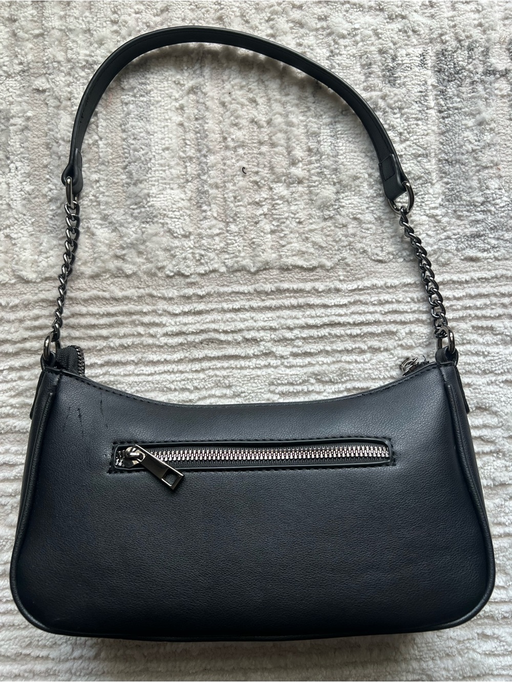 Ed Hardy Black Shoulder Bag with Red Logo Accent - Picture 5 of 6